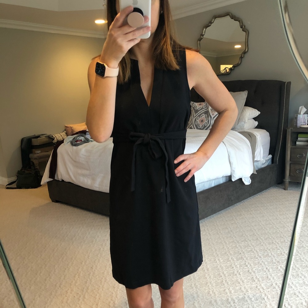 J.Crew Black Cotton Dress